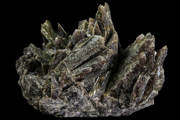 Axinite Crystal Cluster - Peru #87732